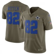 Camiseta NFL Limited Nino Cleveland Browns 82 Witten 2017 Salute To Service Verde