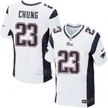 Camiseta New England Patriots Chung Blanco Nike Elite NFL Hombre