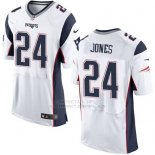 Camiseta New England Patriots Jones Blanco Nike Elite NFL Hombre