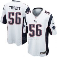 Camiseta New England Patriots Tippett Blanco Nike Game NFL Nino