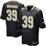 Camiseta New Orleans Saints Browner Negro Nike Game NFL Hombre
