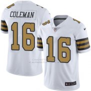 Camiseta New Orleans Saints Coleman Blanco Nike Legend NFL Hombre