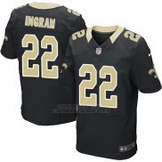 Camiseta New Orleans Saints Ingram Negro Nike Elite NFL Hombre