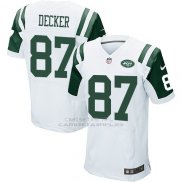 Camiseta New York Jets Decker Blanco Nike Elite NFL Hombre
