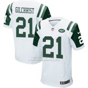 Camiseta New York Jets Gilchrist Blanco Nike Elite NFL Hombre