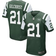 Camiseta New York Jets Gilchrist Verde Nike Elite NFL Hombre