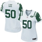 Camiseta New York Jets Lee Blanco Nike Game NFL Mujer