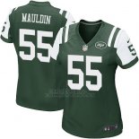 Camiseta New York Jets Mauldin Verde Nike Game NFL Mujer