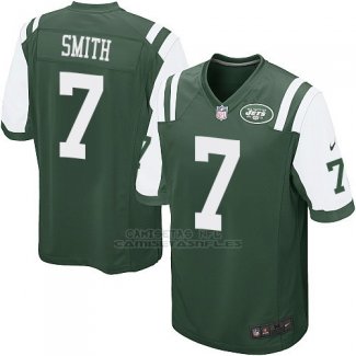 Camiseta New York Jets Smith Verde Nike Game NFL Hombre
