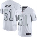 Camiseta Oakland Raiders Irvin Blanco Nike Legend NFL Hombre