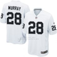 Camiseta Oakland Raiders Murray Blanco Nike Game NFL Nino