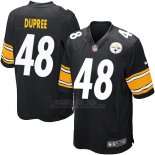 Camiseta Pittsburgh Steelers Dupree Negro Nike Game NFL Hombre