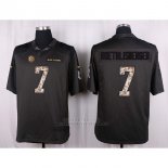 Camiseta Pittsburgh Steelers Roethlisberger Apagado Gris Nike Anthracite Salute To Service NFL Hombre