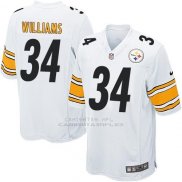 Camiseta Pittsburgh Steelers Williams Blanco Nike Game NFL Hombre
