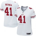 Camiseta San Francisco 49ers Bethea Blanco Nike Game NFL Mujer