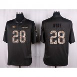Camiseta San Francisco 49ers Hyde Apagado Gris Nike Anthracite Salute To Service NFL Hombre