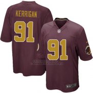 Camiseta Washington Commanders Kerrigan Marron Nike Game NFL Nino