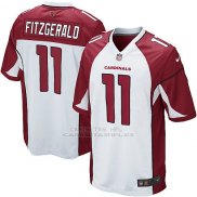 Camiseta Arizona Cardinals Fitzgerald Blanco Rojo Nike Game NFL Nino