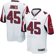 Camiseta Atlanta Falcons Jones Blanco Nike Game NFL Nino