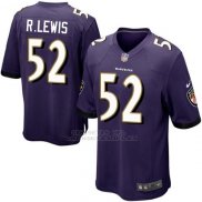 Camiseta Baltimore Ravens R.Lewis Violeta Nike Game NFL Hombre