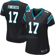 Camiseta Carolina Panthers Funchess Negro Nike Game NFL Mujer
