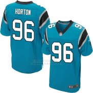 Camiseta Carolina Panthers Horton Azul Nike Elite NFL Hombre