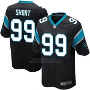 Camiseta Carolina Panthers Short Negro Nike Game NFL Hombre
