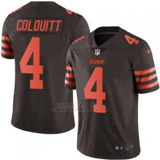 Camiseta Cleveland Browns Colquitt Negro Nike Legend NFL Hombre