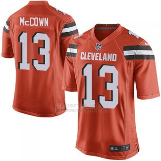 Camiseta Cleveland Browns McCown Naranja Nike Game NFL Nino