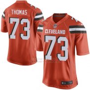 Camiseta Cleveland Browns Thomas Naranja Nike Game NFL Nino