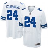 Camiseta Dallas Cowboys Claiborne Blanco Nike Game NFL Hombre