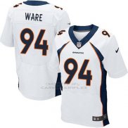 Camiseta Denver Broncos Ware Blanco Nike Elite NFL Hombre
