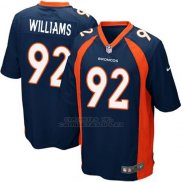 Camiseta Denver Broncos Williams Azul Oscuro Nike Game NFL Nino