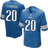 Camiseta Detroit Lions Sanders Azul Nike Game NFL Hombre