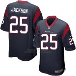 Camiseta Houston Texans Jackson Negro Nike Game NFL Hombre