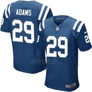 Camiseta Indianapolis Colts Adams Azul Nike Elite NFL Hombre