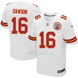 Camiseta Kansas City Chiefs Dawson Blanco Nike Elite NFL Hombre