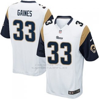 Camiseta Los Angeles Rams Gaines Blanco Nike Game NFL Nino