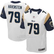 Camiseta Los Angeles Rams Havenstein Blanco Nike Elite NFL Hombre