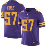 Camiseta Minnesota Vikings Cole Violeta Nike Legend NFL Hombre