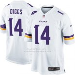 Camiseta Minnesota Vikings Diggs Blanco Nike Game NFL Hombre