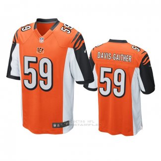 Camiseta NFL Game Cincinnati Bengals Akeem Davis Gaither Naranja