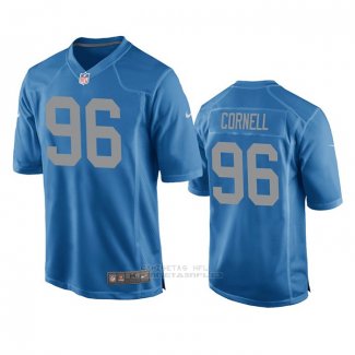 Camiseta NFL Game Detroit Lions Jashon Cornell Throwback Azul