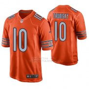 Camiseta NFL Game Hombre Chicago Bears Mitch Trubisky Naranja