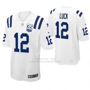 Camiseta NFL Game Hombre Indianapolis Colts Andrew Luck Blanco 35th Anniversary