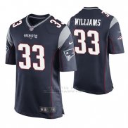 Camiseta NFL Game Hombre New England Patriots Joejuan Williams Azul