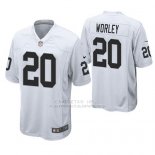 Camiseta NFL Game Hombre Oakland Raiders Daryl Worley Blanco