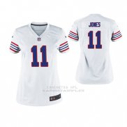 Camiseta NFL Game Mujer Bills Zay Jones Throwback Blanco