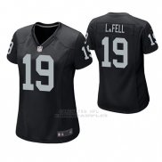 Camiseta NFL Game Mujer Oakland Raiders Brandon Lafell Negro
