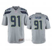 Camiseta NFL Game Seattle Seahawks Darrell Taylor Gray
